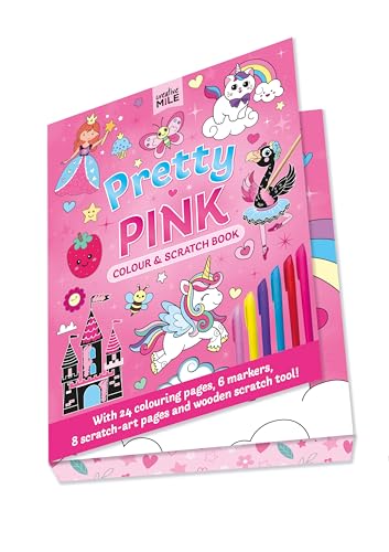 Pretty in Pink Colour and Scratch Book