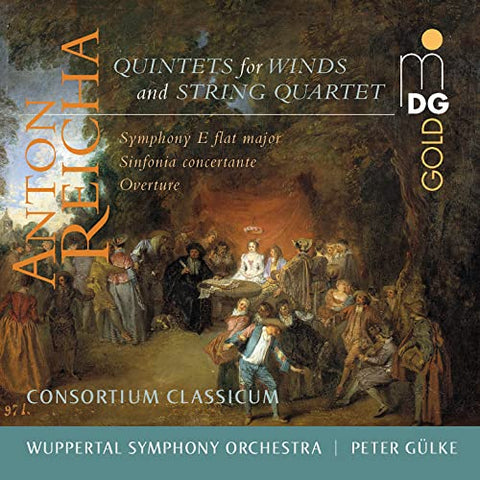 Consortium Classicum; Wuppertal Sym Orchestra - Quintets For Wind & Strings/ Symphony In Eb Major [CD]