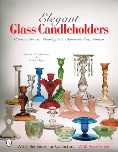 Elegant Glass Candleholders