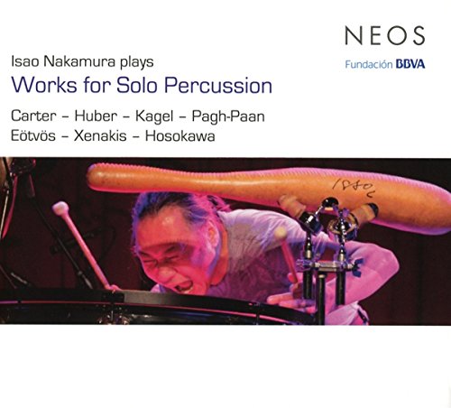 Isao Nakamura - Isao Nakamura Plays Works For Solo Percussion [CD]
