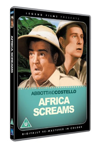 Abbott & Costello - Africa Screams In Colour [DVD]