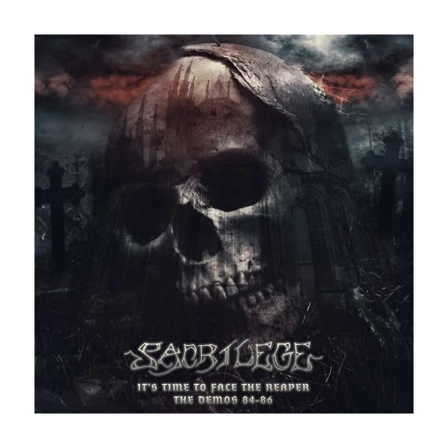 Sacrilege - Its Time To Face The Reaper - The Demos 84-86 (White/Black Splatter Vinyl) [VINYL]