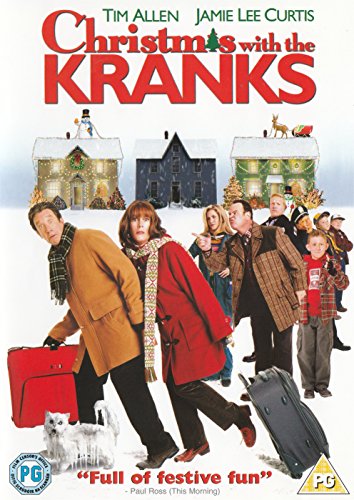 Christmas With The Kranks" DVD cover with Tim Allen and Jamie Lee Curtis.
