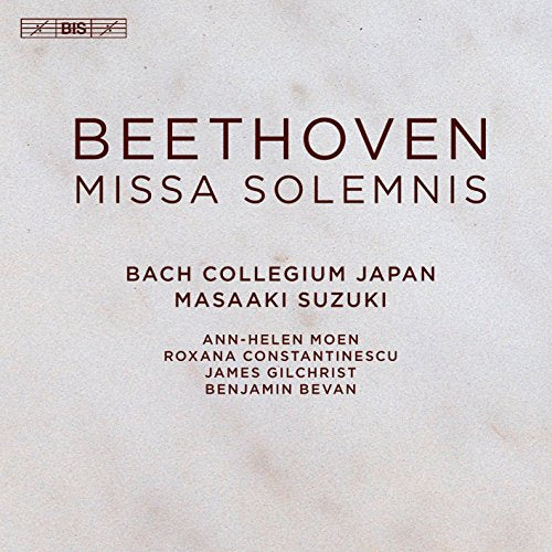 Bcj/suzuki - Beethoven/Missa Solemnis [CD]