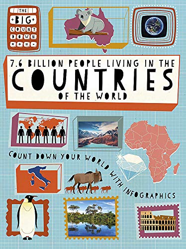 7.6 Billion People Living in the Countries of the World (The Big Countdown)