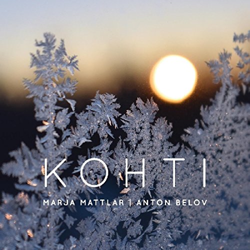 CD cover with frosted plants silhouetted against a bright sun.
