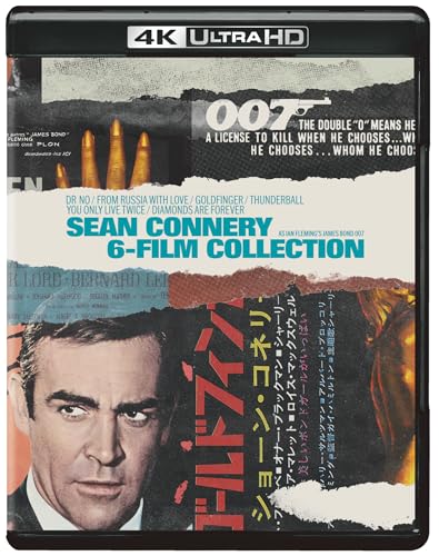 James Bond: Sean Connery 6-film Collection [BLU-RAY]