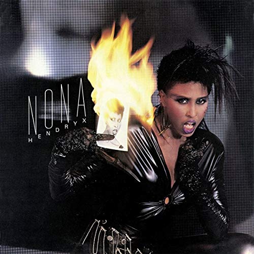 Nona Hendryx album cover: portrait with flames and dramatic styling.