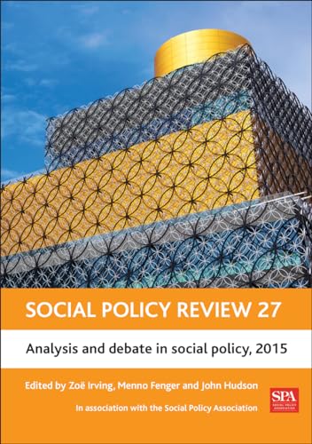 Social Policy Review 27 : Analysis and Debate in Social Policy, 2015