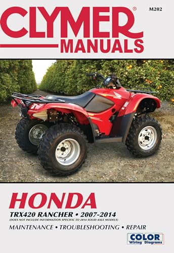 Clymer Honda TRX420 Rancher ATV: 07-14