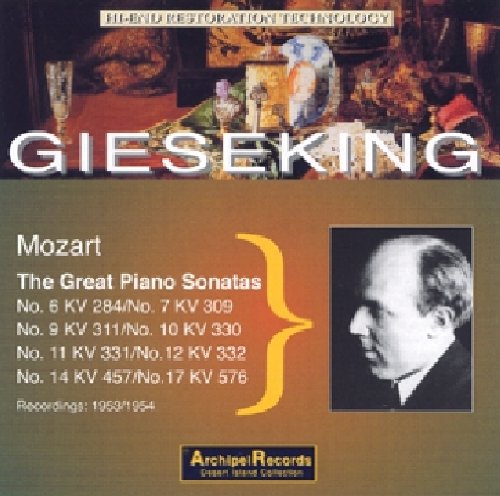 Gieseking - The Great Piano Sonatas Gieseking (pno) 10/04 [CD]