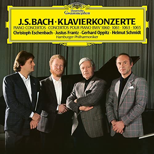 Christoph Eschenbach Justus Frantz Gerhard Oppitz Hamburg State Philharmonic Orchestra Helmut Schmidt - Bach, J.S.: Piano Concertos BWV 1060/1061/1063/1065 [VINYL]
