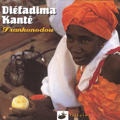 CD cover featuring a portrait of Diéfadima Kanté in traditional clothing.