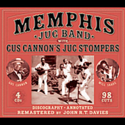 Memphis Jug Band/gus Cannon - Memphis Jug Band With Gus Cannon's Jug Stompers [CD]