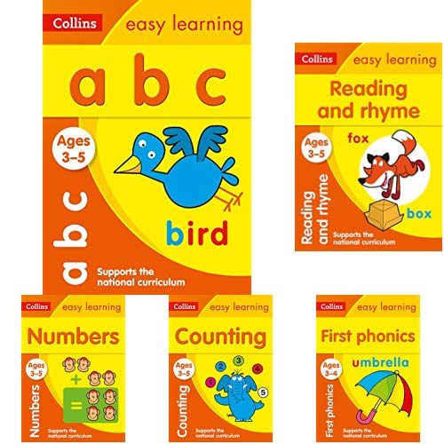 ABC Ages 3-5: Ideal for Home Learning (Collins Easy Learning Preschool)