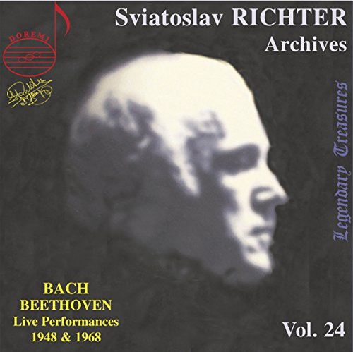 Richter - Sviatoslav Richter Archives Vol. 24: Bach & Beethoven Recitals, 1948 & 1968 [CD]