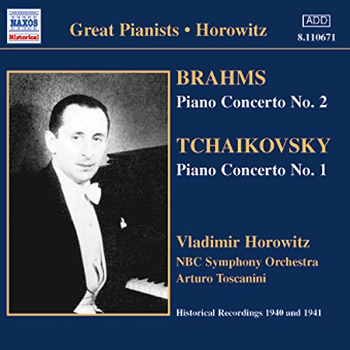 Horowitz - Brahms: Piano Concerto No.2 / Tchaikovsky: Piano Concerto No.1 [CD]