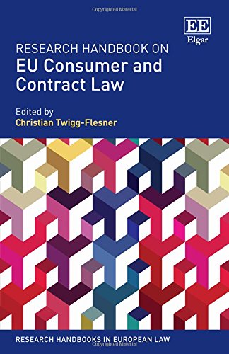 Research Handbook on Eu Consumer and Contract Law