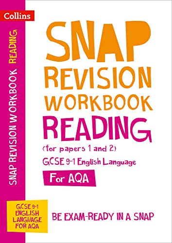 AQA GCSE 9-1 English Language Reading (Papers 1 & 2) Workbook: Ideal for home learning, 2022 and 2023 exams (Collins GCSE Grade 9-1 SNAP Revision)