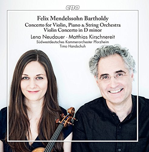 Various - Felix Mendelssohn: Concerto for Violin, Piano & String Orchestra, Violin Concerto in D minor [CD]