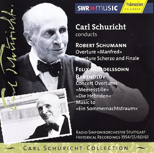 Schumann / Mendelssohn / Schur - Mendelssohn. Schumann - Overtures [CD]