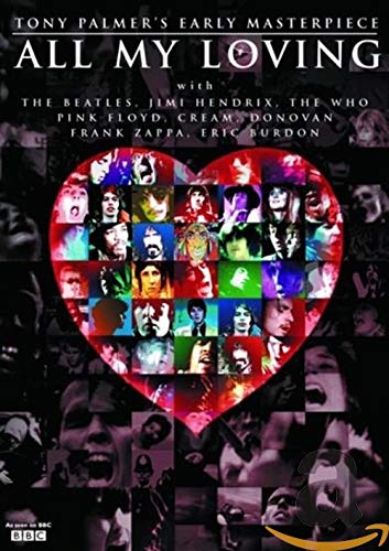 DVD cover for "All My Loving" featuring a heart collage of musicians.