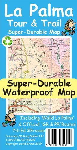 La Palma Tour & Trail Super-Durable Map (7th ed)