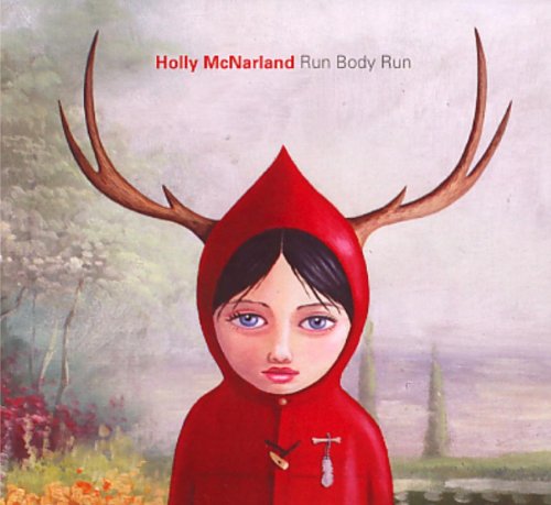 Album cover featuring a girl in a red hoodedL hooded cloak with deer antlers.