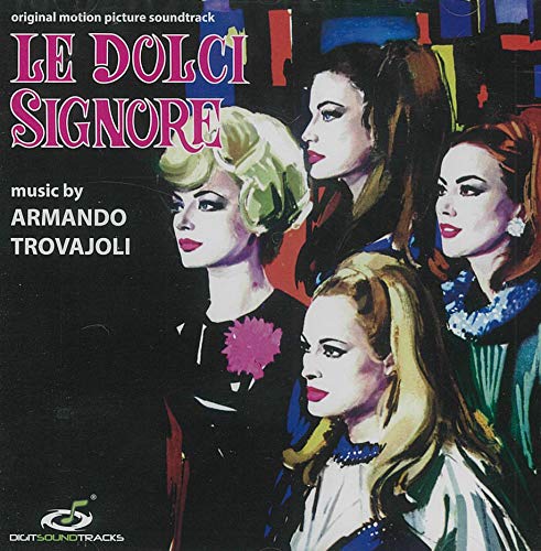 CD cover for "Le Dolci Signore" featuring illustrated women in red.