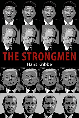 Book cover featuring repeated portraits of Putin, Trump, and Xi Jinping.