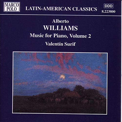 Valentin Surif - Williams: Piano Music, Vol.2 [CD]