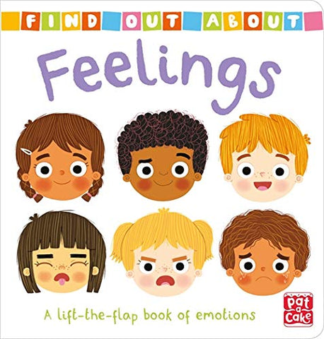 Feelings: A lift-the-flap board book of emotions