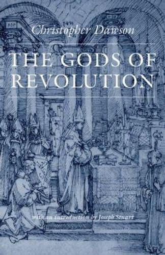 Book cover: “The Gods of Revolution” with historical illustration.