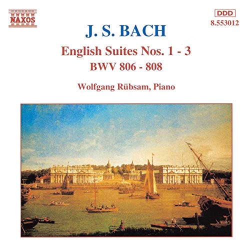 Wolfgang - Bach: English Suites Nos. 1-3 [CD]