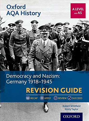 History revision guide cover featuring a photo of German officers, including Hitler.