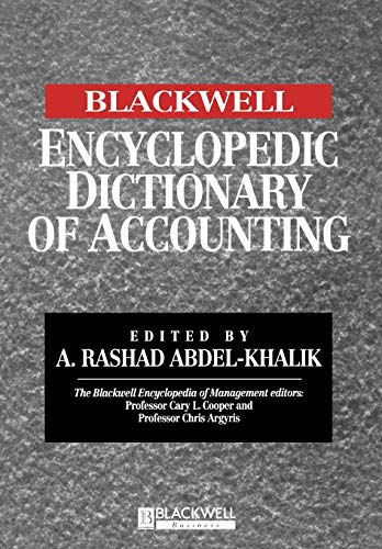 The Blackwell Encyclopedic Dictionary of Accounting