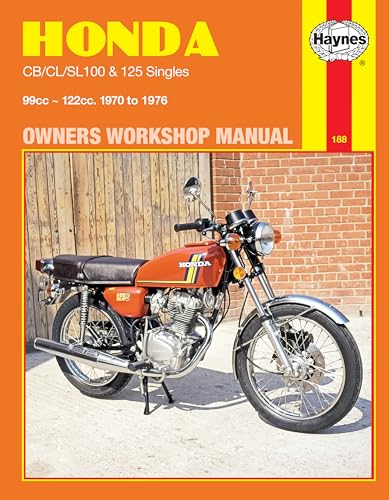 HONDA CB CL/SL100 & 125 Singles : 99cc 122cc 1970 to 1976