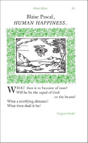 Human Happiness: Pascal Blaise (Penguin Great Ideas)