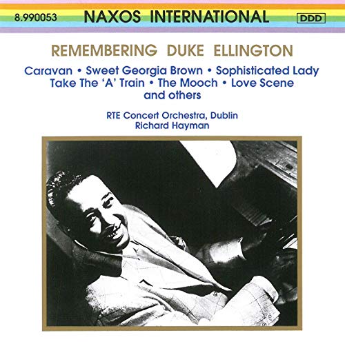 CD cover featuring Duke Ellington’s portrait in a relaxed seated pose.