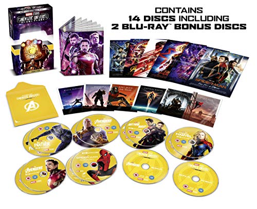 Marvel Studios Cinematic Universe: Phase Three - Part Two 4k Uhd [BLU-RAY]