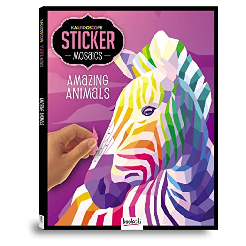 Kaleidoscope Sticker Mosaics Amazing Animals
