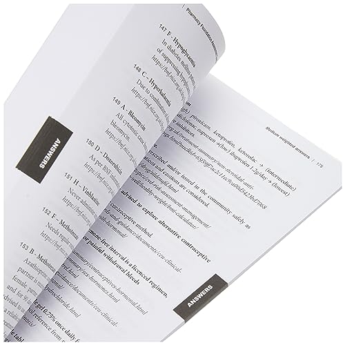 Pharmacy Foundation Assessment Questions 1