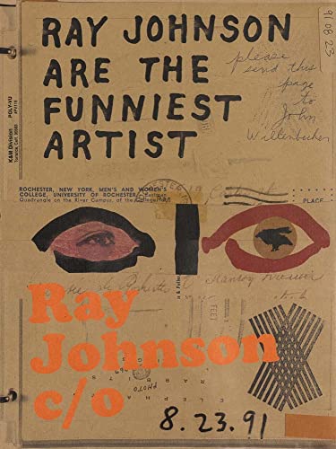 Book cover with collage of eyes, text, and handwritten notes.