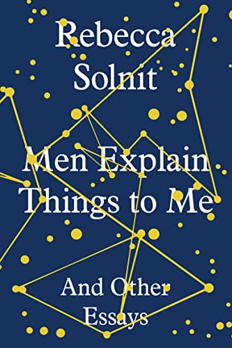 Book cover with white text on a dark blue background featuring yellow constellation lines.