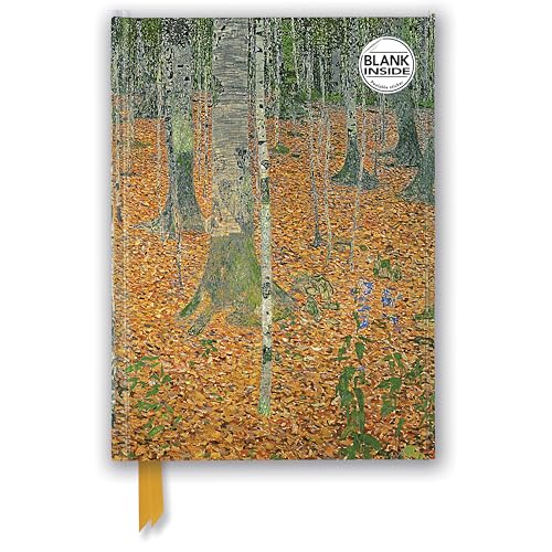 Gustav Klimt: The Birch Wood (Foiled Blank Journal) (Flame Tree Blank Notebooks)
