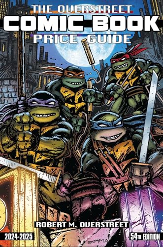 Cover of Overstreet Comic Book Price Guide Vol. 54 featuring the Teenage Mutant Ninja Turtles.