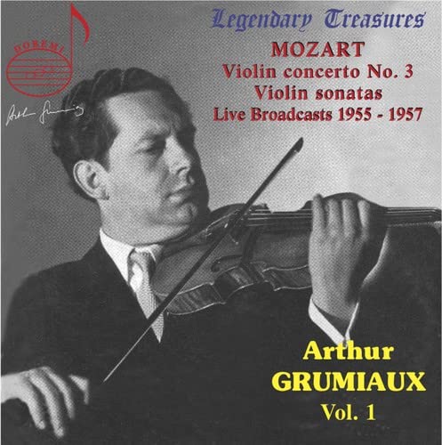 Grumiaux - Arthur Grumiaux Vol. 1: Mozart Concerto No. 3 and sonatas [CD]