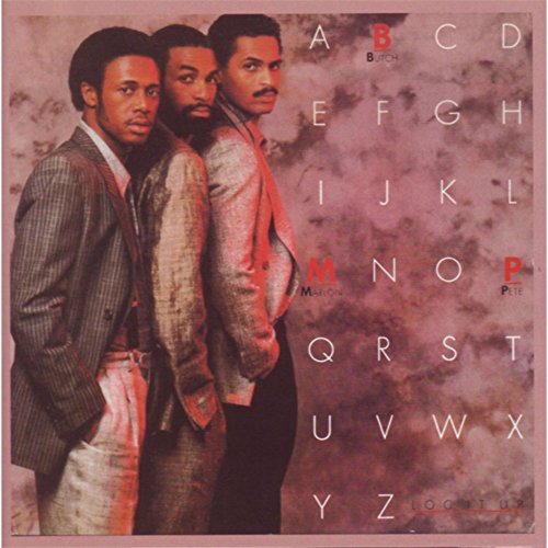CD cover for Bmp’s “Loc It Up” featuring three men and alphabet letters.
