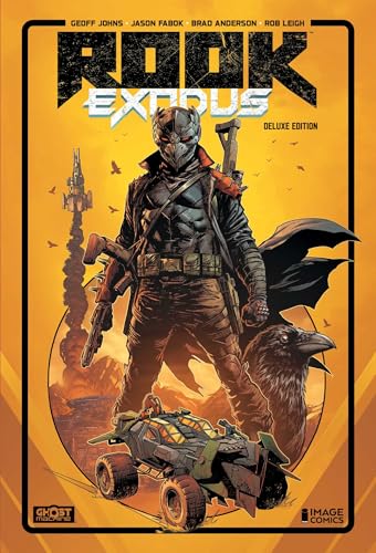 Comic book cover with rook character, dark colors, and possibly sci-fi or fantasy elements.