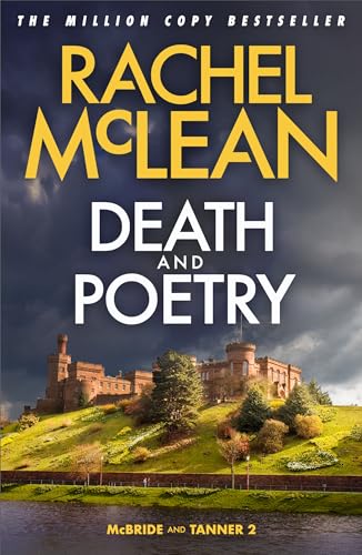 Book cover featuring a stone castle on a hill above water under stormy skies.